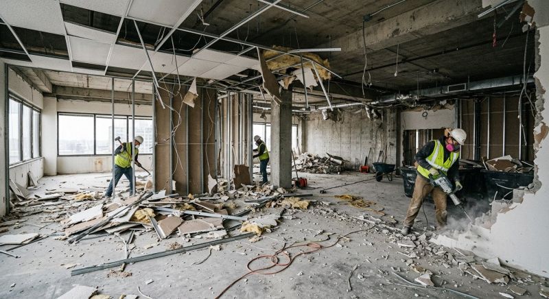 Factory Demolition in Sacramento, CA