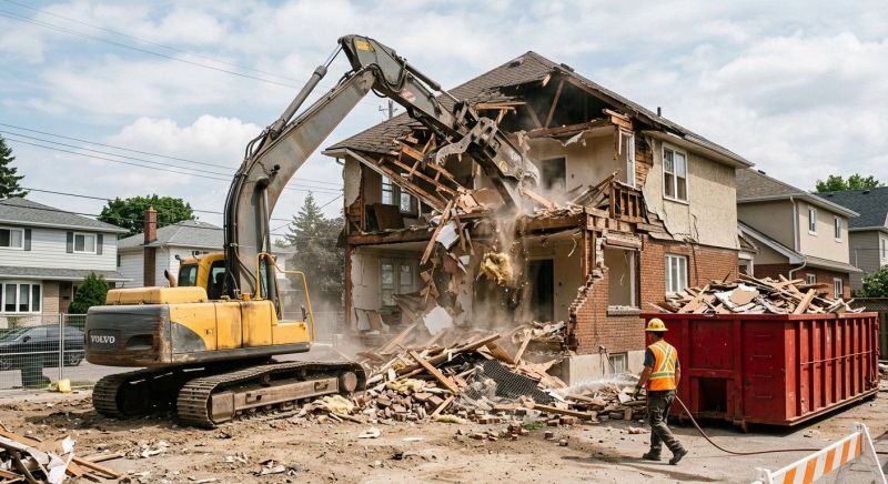House Demolition Service in Bergen County, NJ